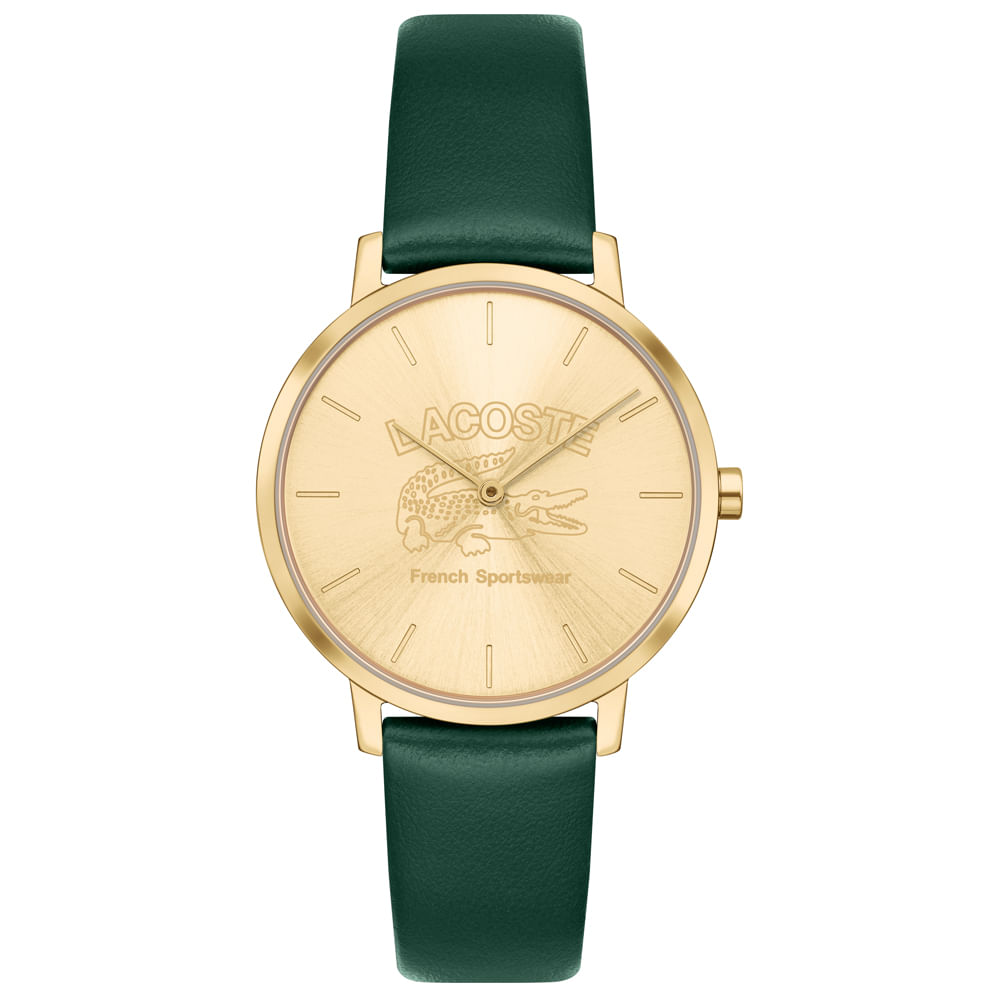 Relógio Lacoste Feminino Couro Verde 2001233