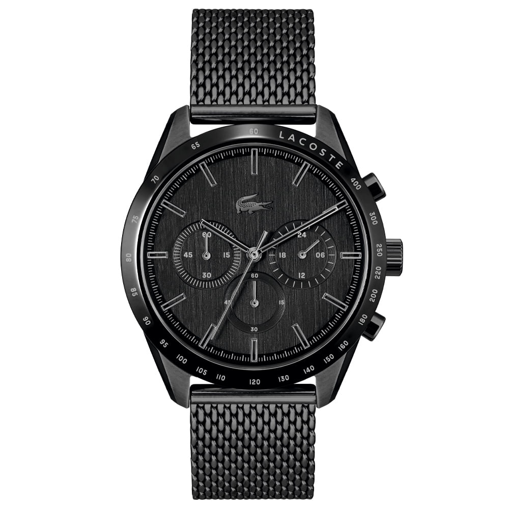 Relógio Lacoste Masculino Aço Preto 2011162