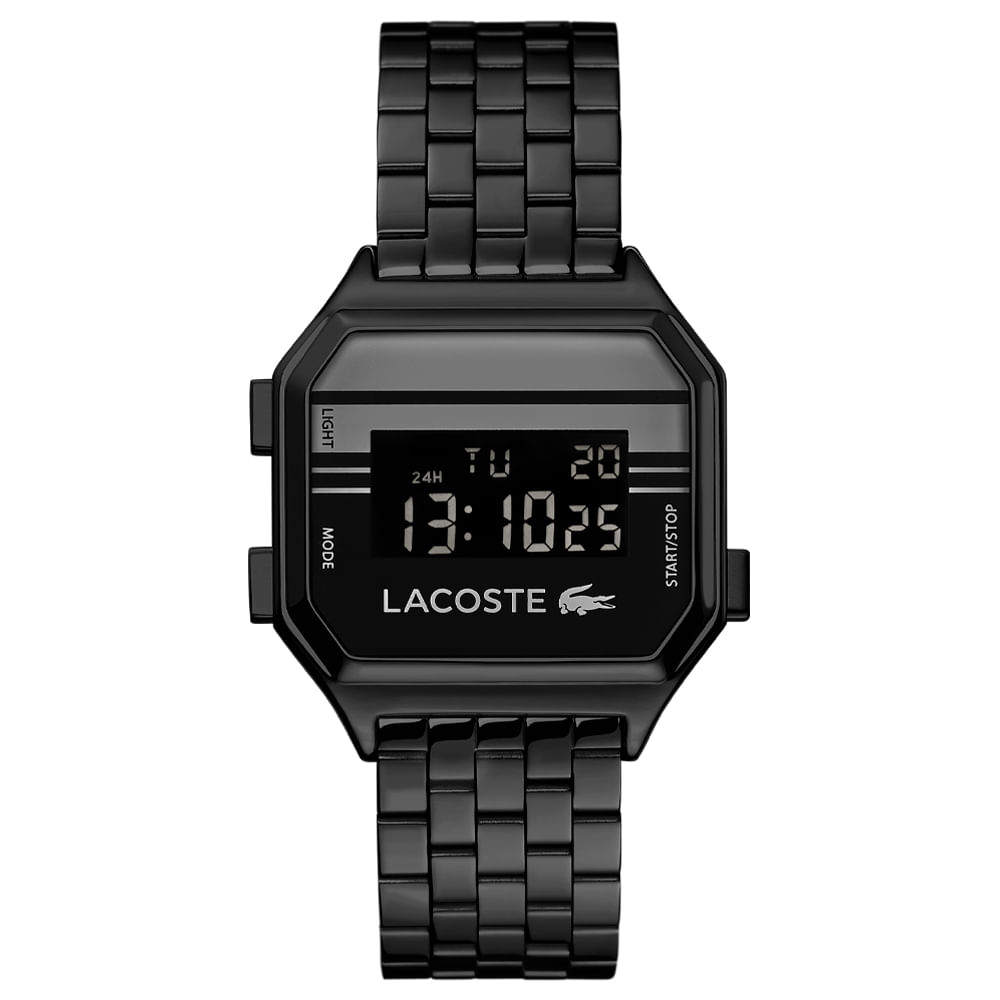 Relógio Lacoste Unissex Aço Preto 2020135
