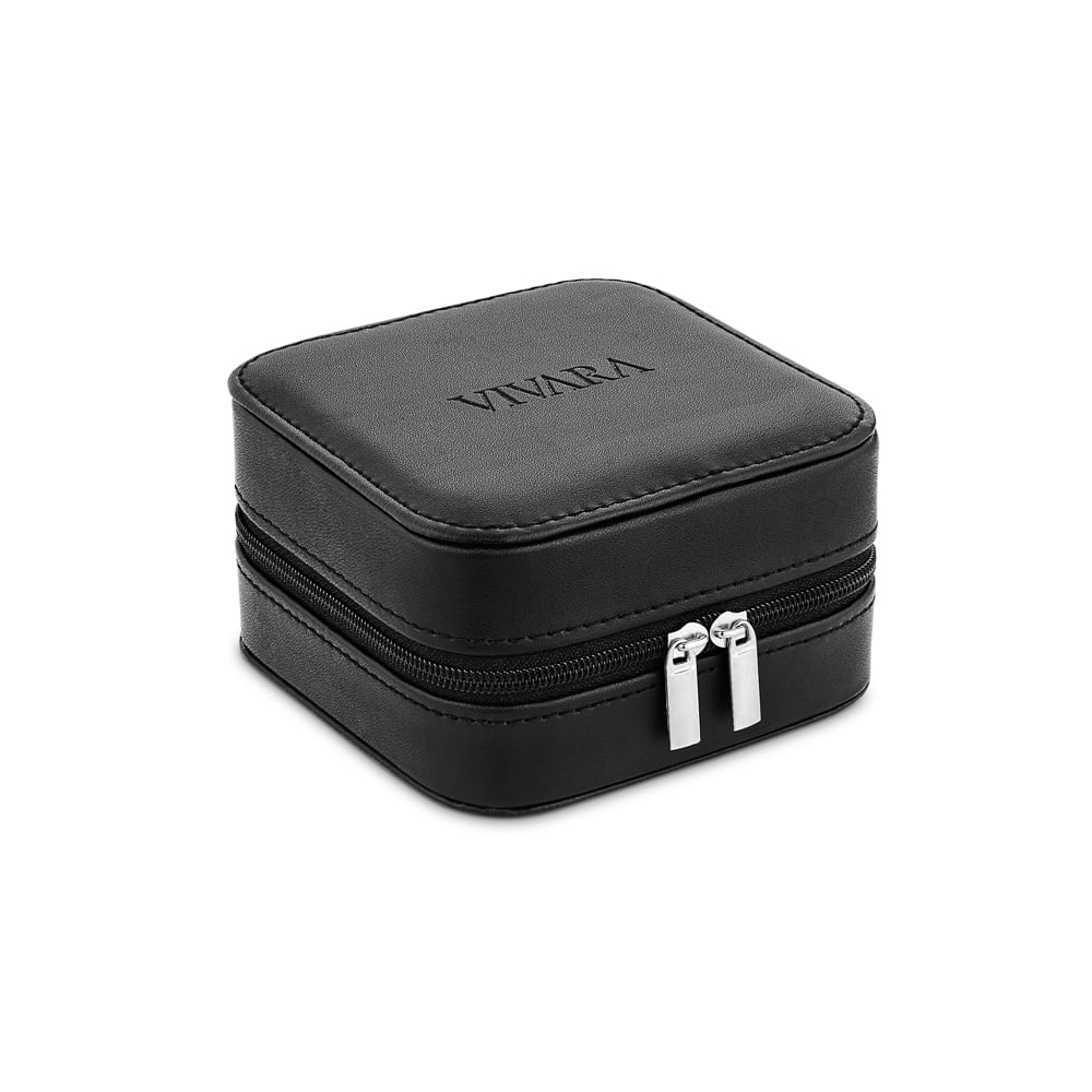 Porta-Joias Quadrado Preto