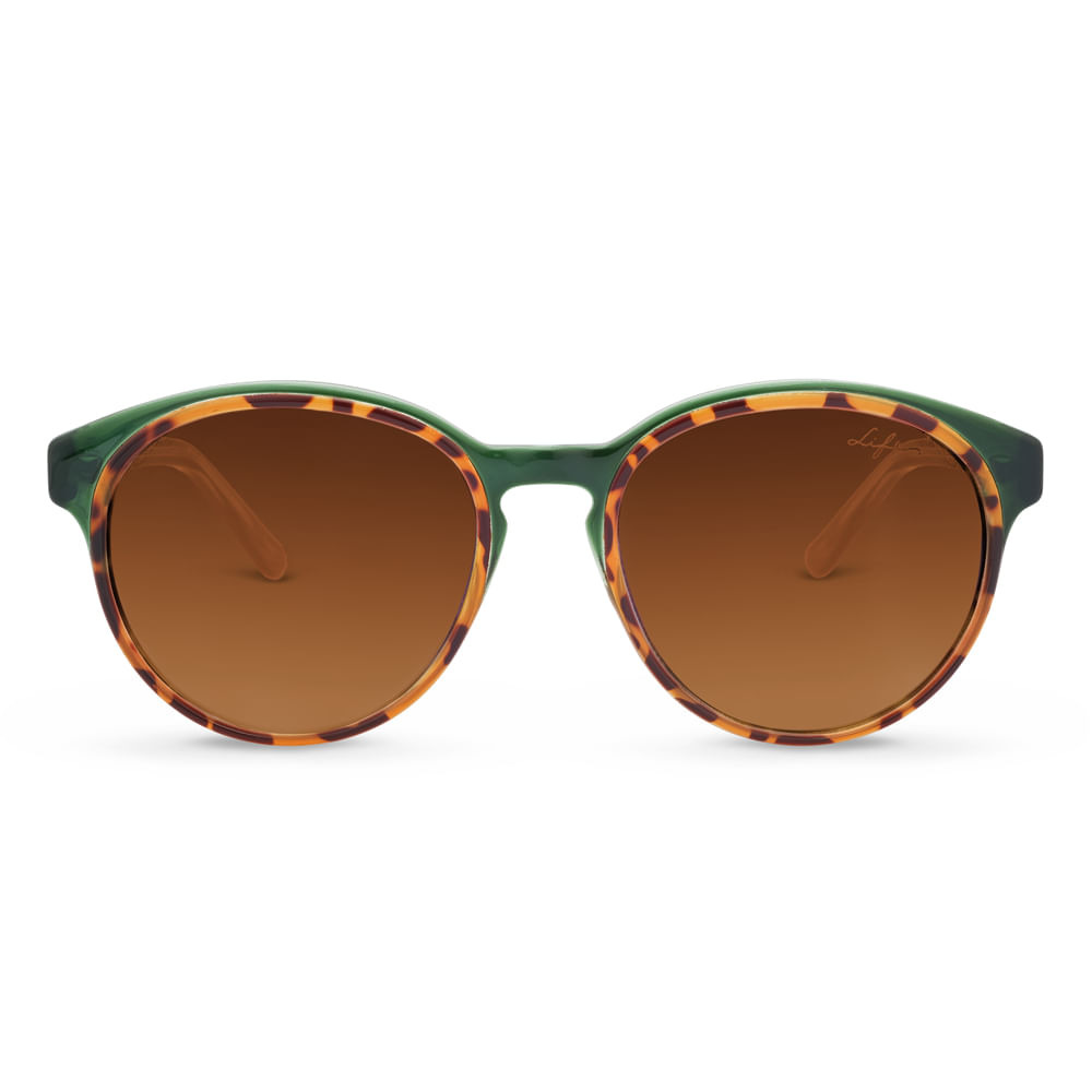 Óculos de Sol Life Panthos em Acetato Verde