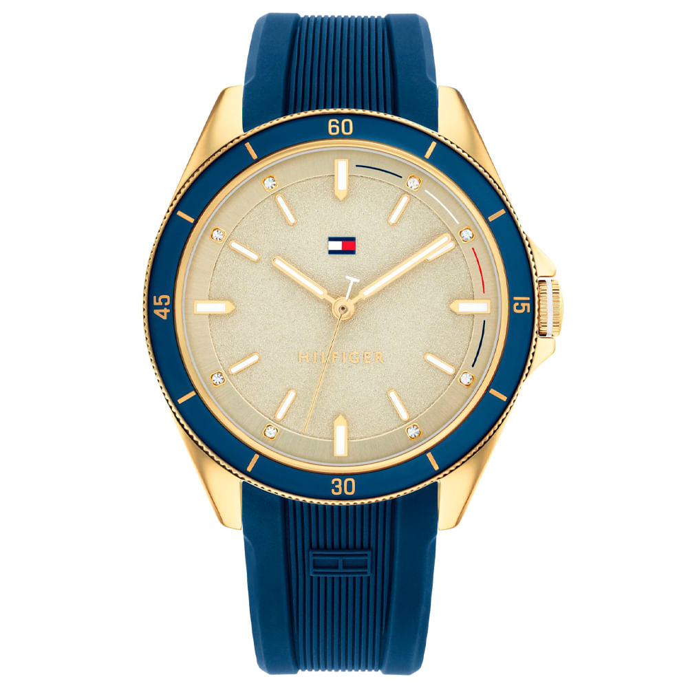 Relógio Tommy Hilfiger Feminino Borracha Azul 1782480