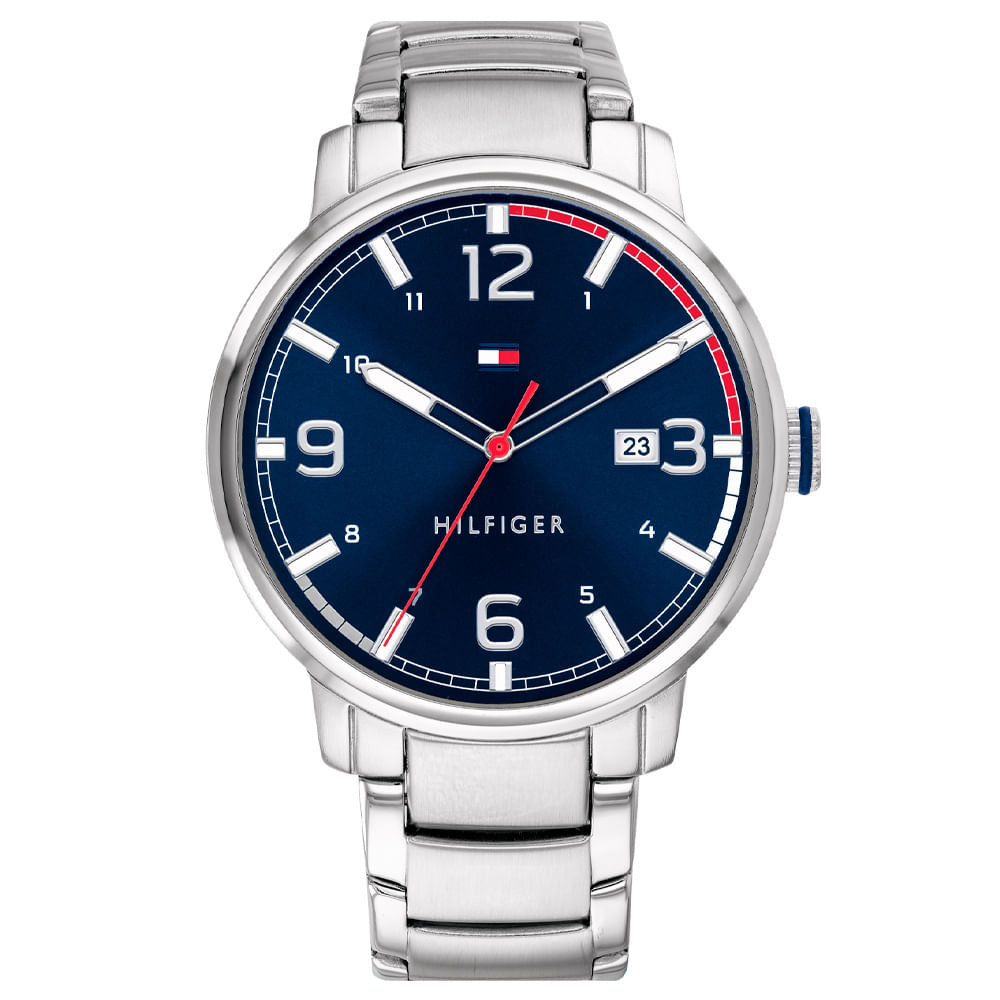 Relógio Tommy Hilfiger Masculino Aço Prateado 1791754