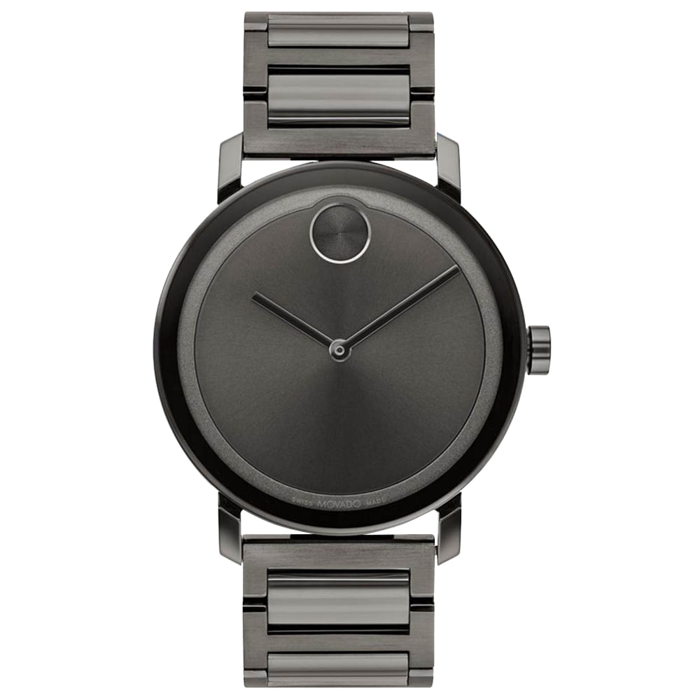 Relógio Movado Masculino Aço Cinza 3600796