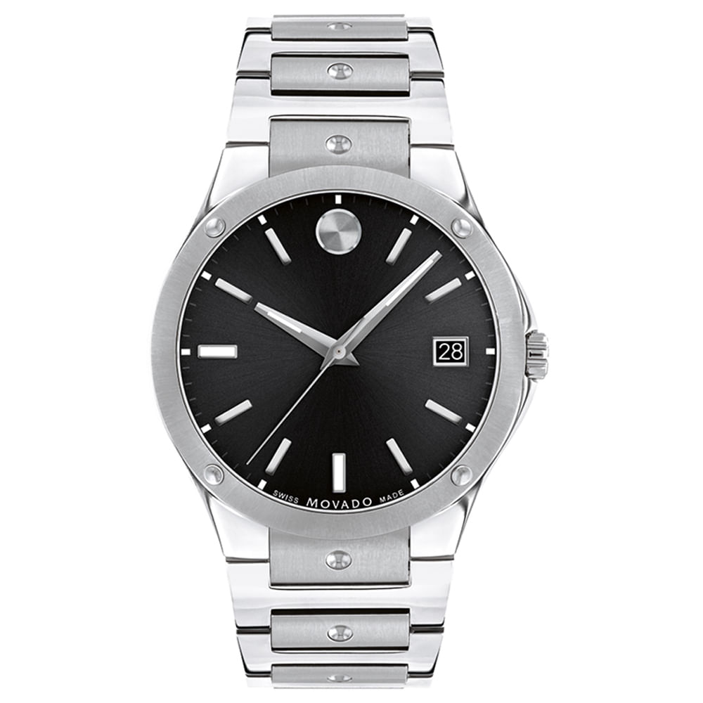 Relógio Movado Masculino Aço Prateado 607541