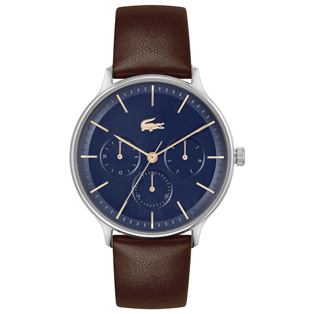Relógio Lacoste Masculino Casca De Maçã 100% Marrom 2011227
