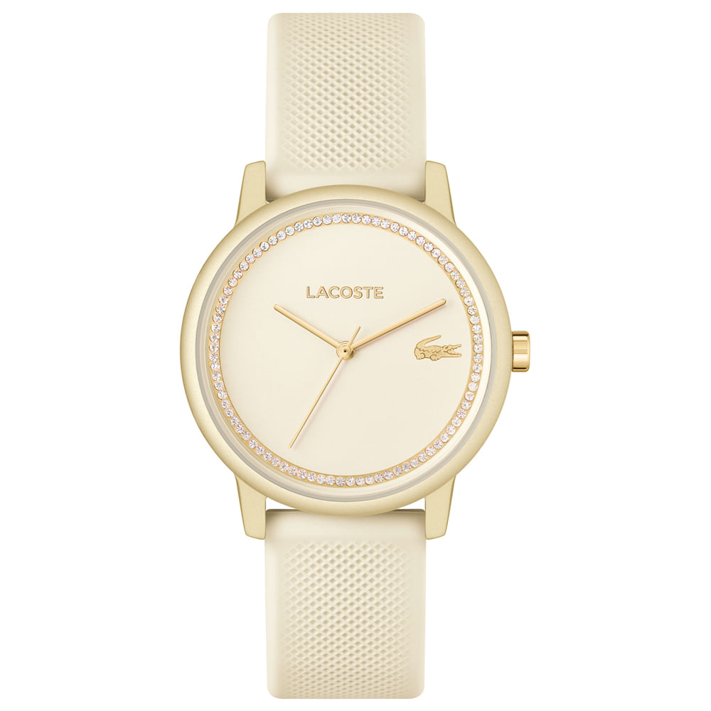 Relógio Lacoste Feminino Borracha Champagne 2001288