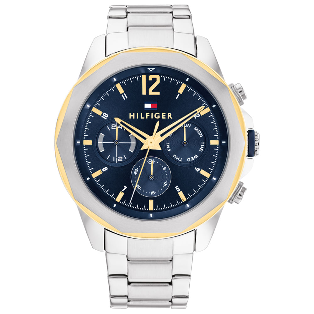 Relógio Tommy Hilfiger Masculino Aço Prateado 1792059