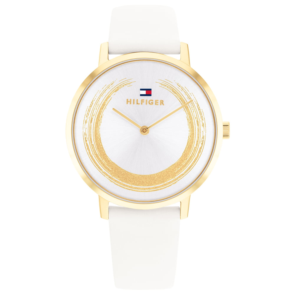 Relógio Tommy Hilfiger Feminino Couro Branco 1782605