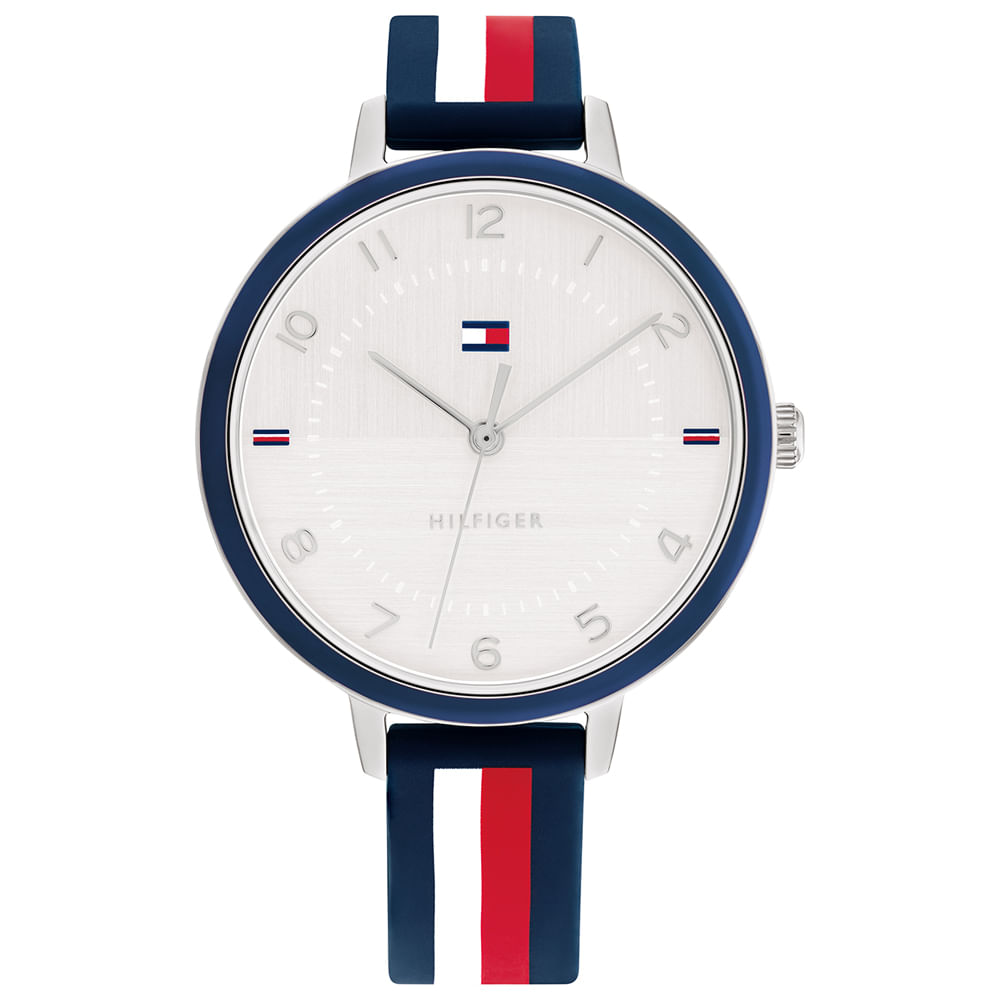 Relógio Tommy Hilfiger Feminino Borracha Listrada 1782584