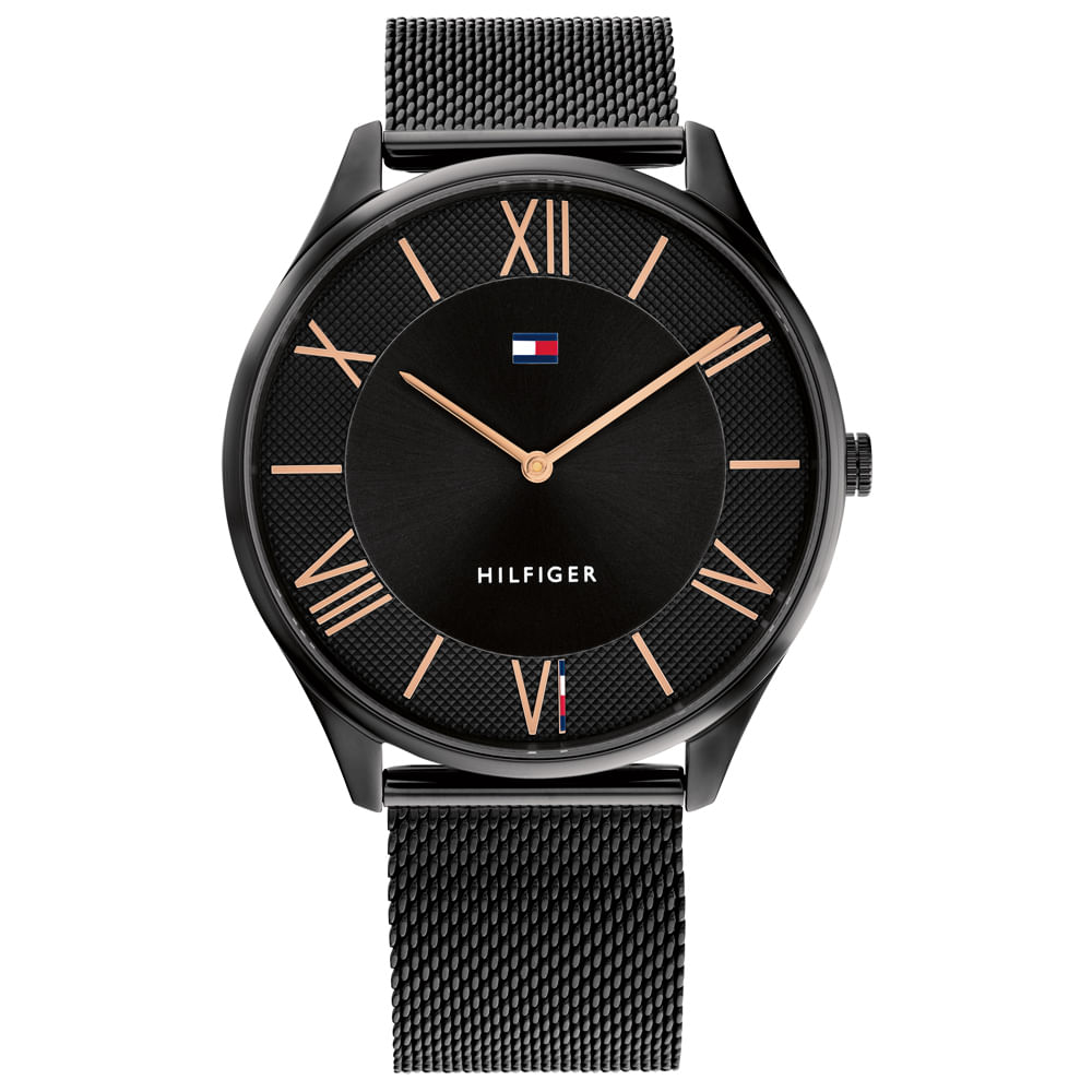 Relógio Tommy Hilfiger Masculino Aço Preto 1710513