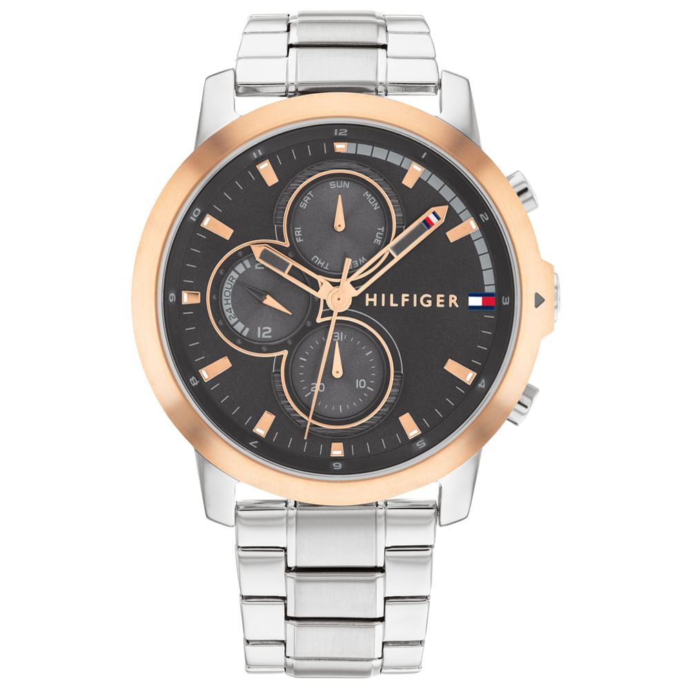 Relógio Tommy Hilfiger Masculino Aço Prateado 1792050