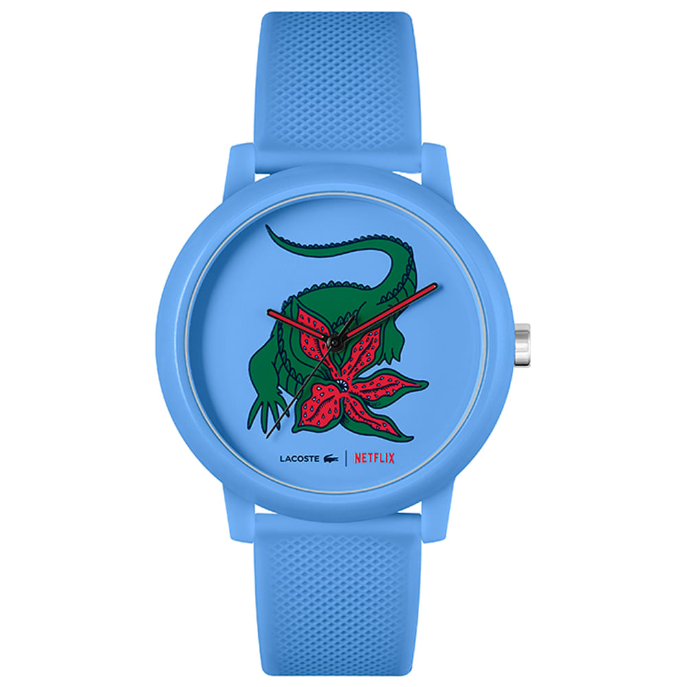 Relógio Lacoste Masculino Borracha Azul 2011266
