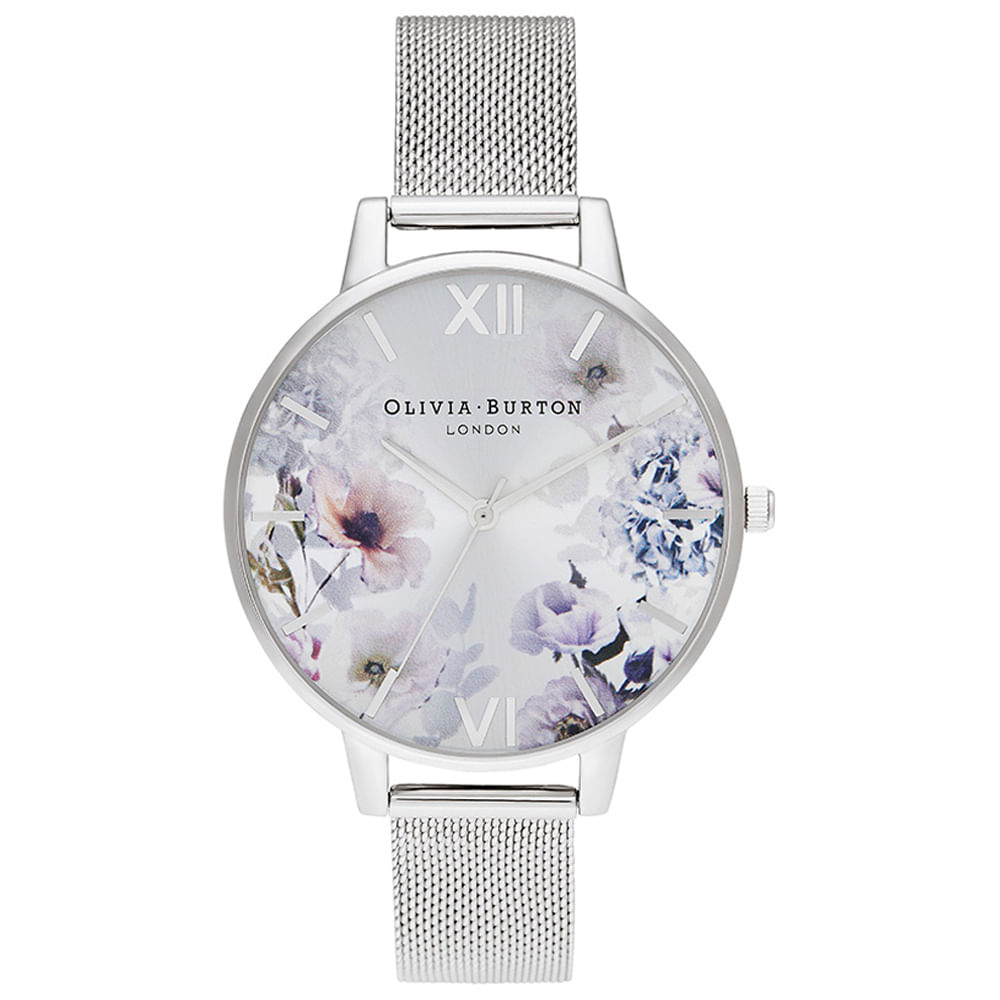 Relógio Olivia Burton Feminino Aço Prateado Ob16eg117