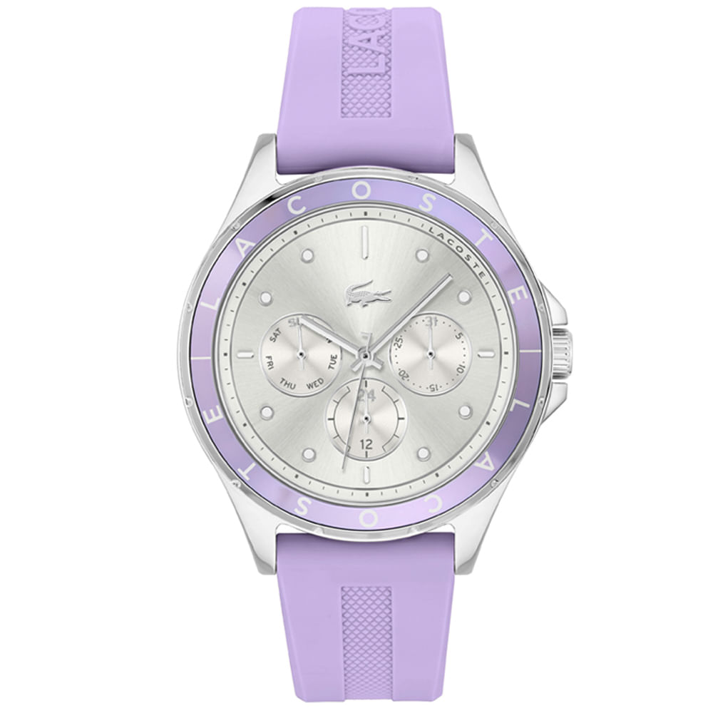 Relógio Lacoste Feminino Borracha Lilas 2001300