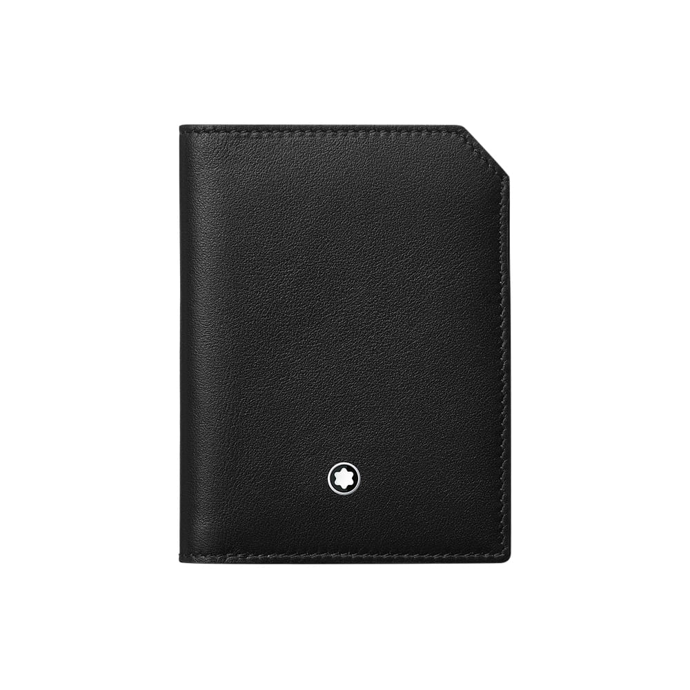 Carteira Montblanc Meisterstück Selection Soft Mini Couro Preto – 130050
