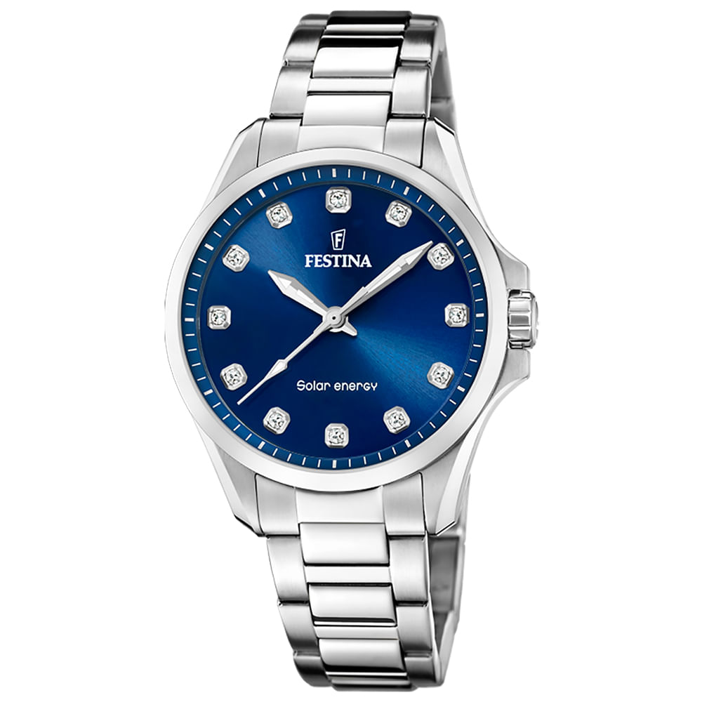 Relógio Festina Feminino Aço Prateado
