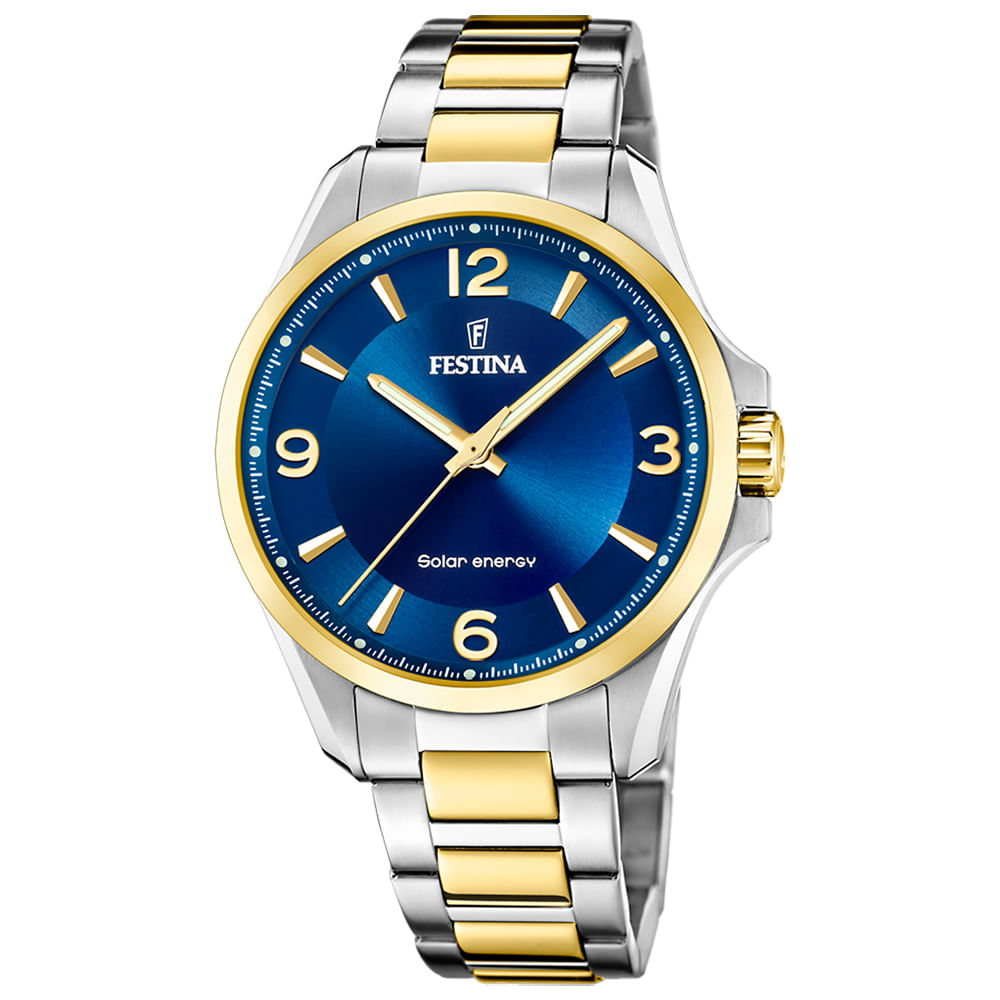 Relógio Festina Masculino Aço Bicolor