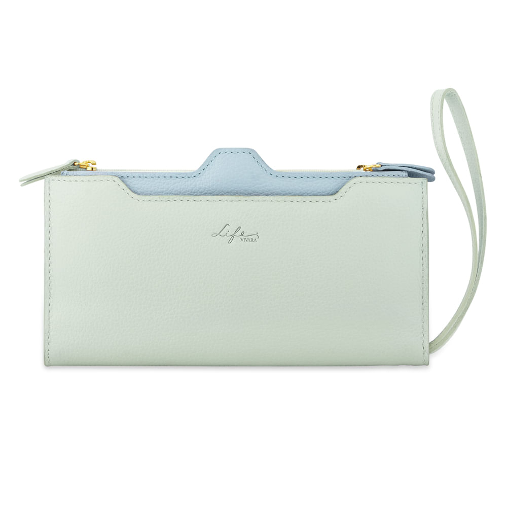 Carteira Life Couro Verde