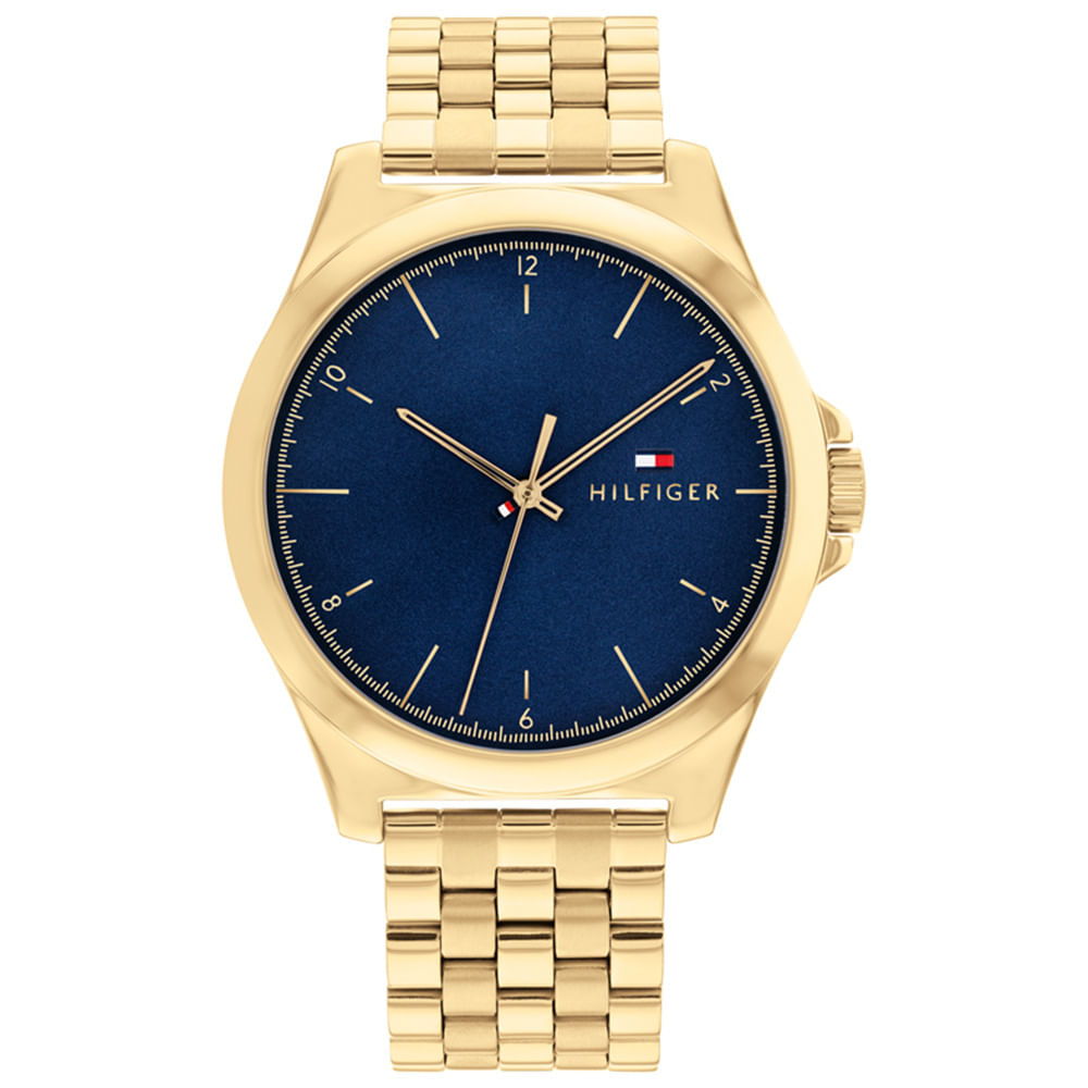 Relógio Tommy Hilfiger Masculino Aço Dourado 1710546