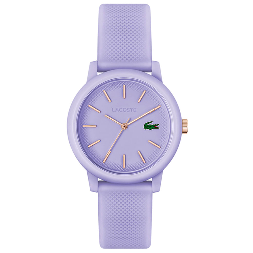 Relógio Lacoste Feminino Borracha Lilas 2001317