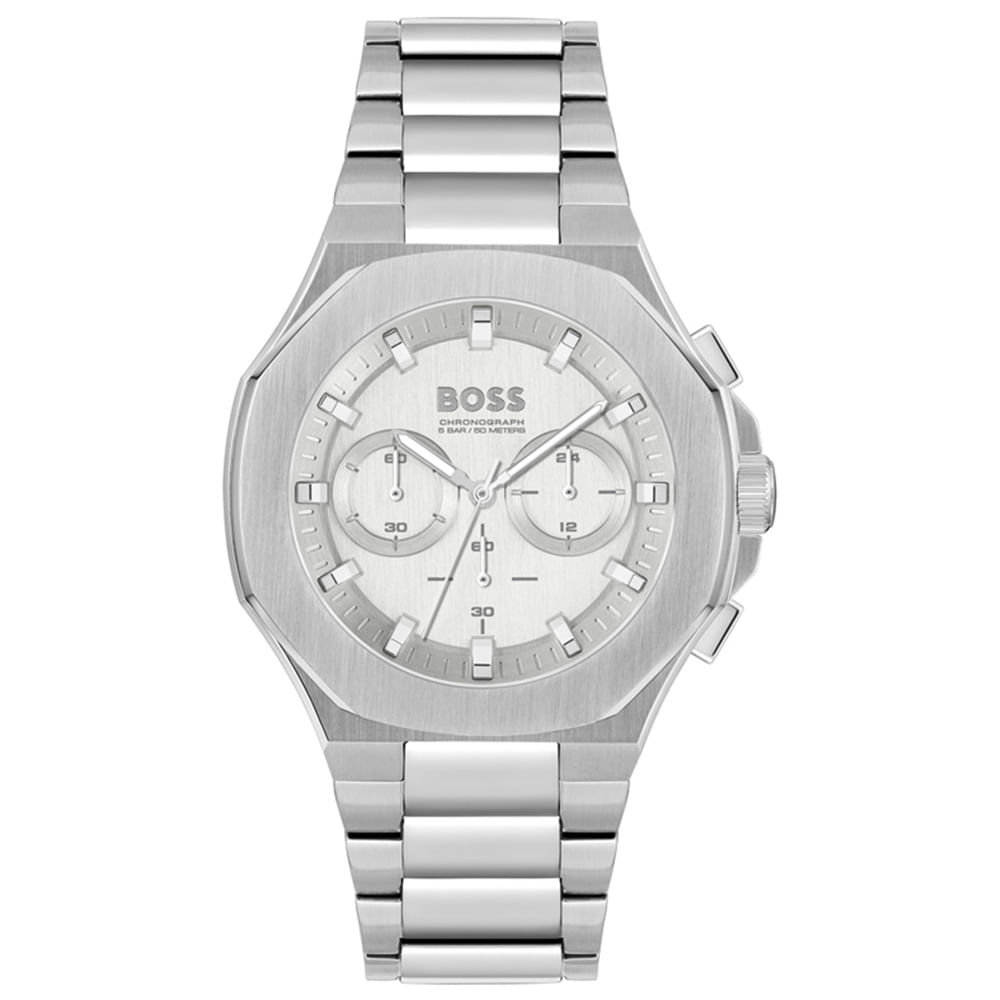 Relógio Boss Masculino Aço Prateado 1514087