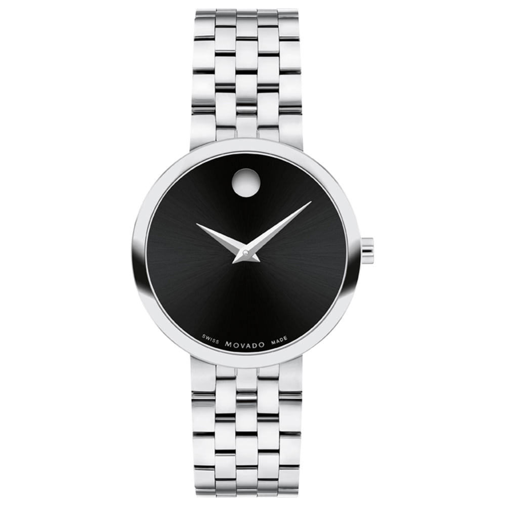 Relógio Movado Feminino Aço Prateado 607813