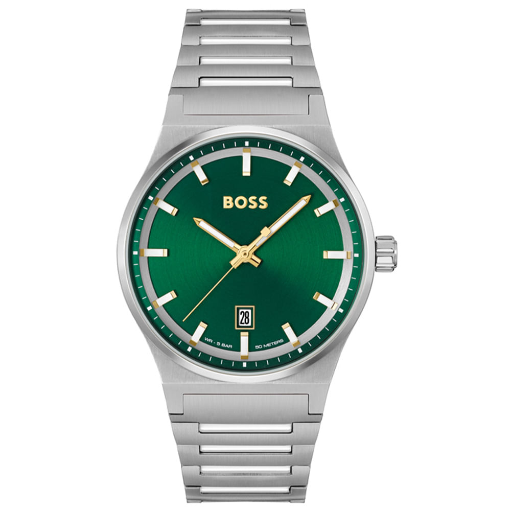 Relógio Boss Masculino Aço Prateado 1514079