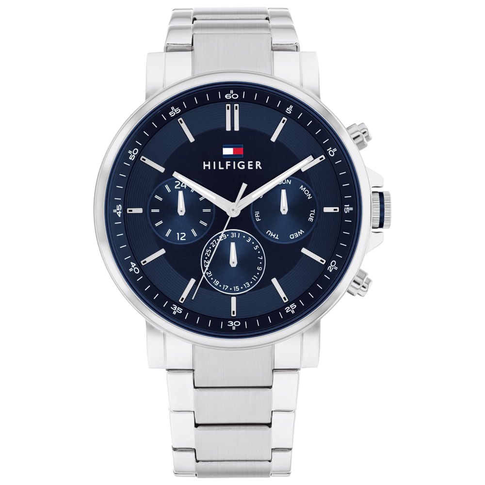 Relógio Tommy Hilfiger Masculino Aço Prateado 1710588