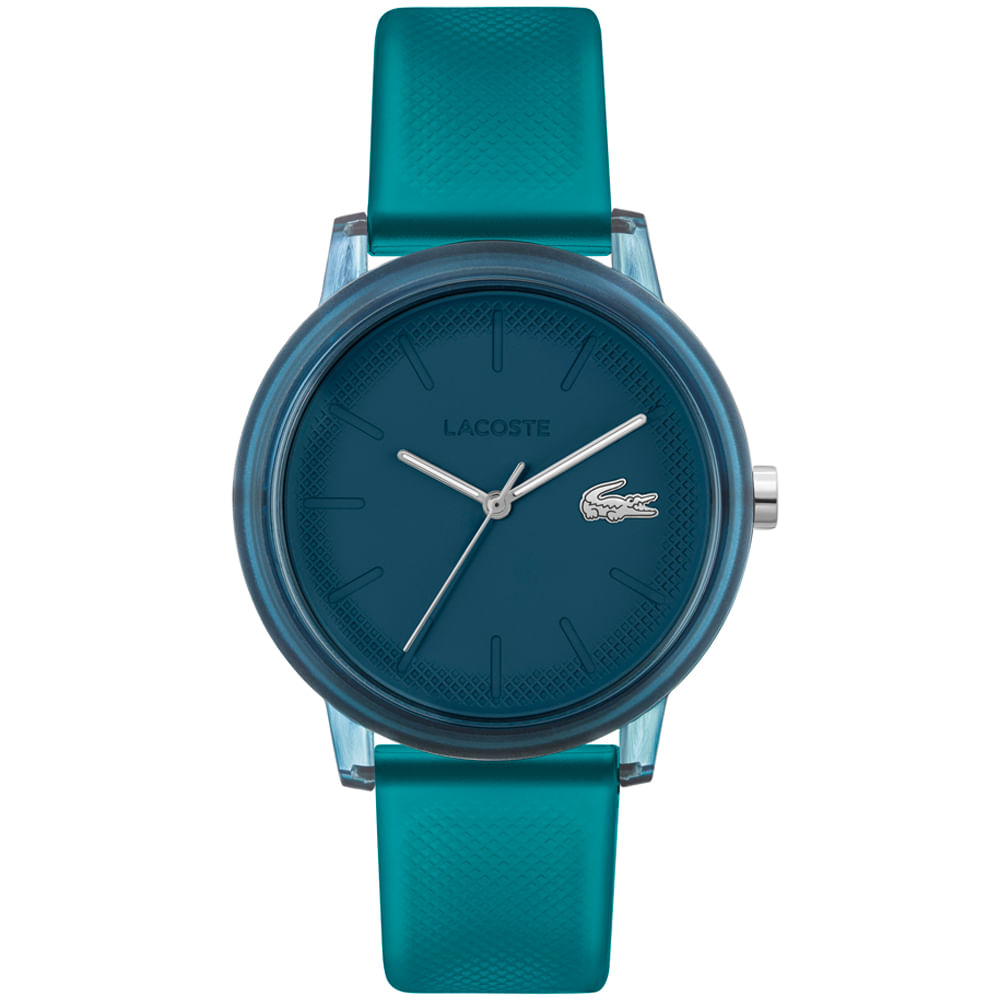 Relógio Lacoste Masculino Borracha Azul 2011318