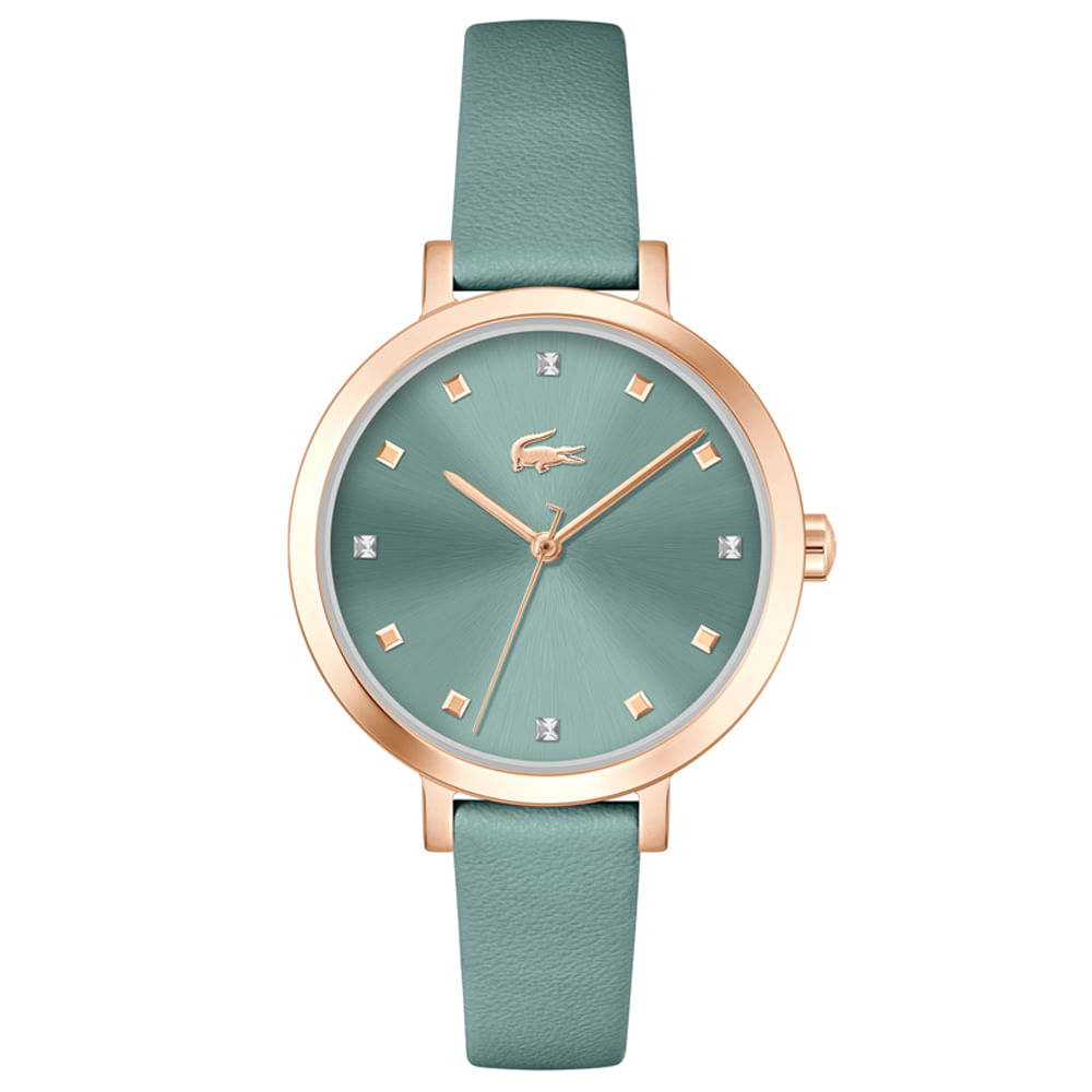 Relógio Lacoste Feminino Couro Verde 2001367