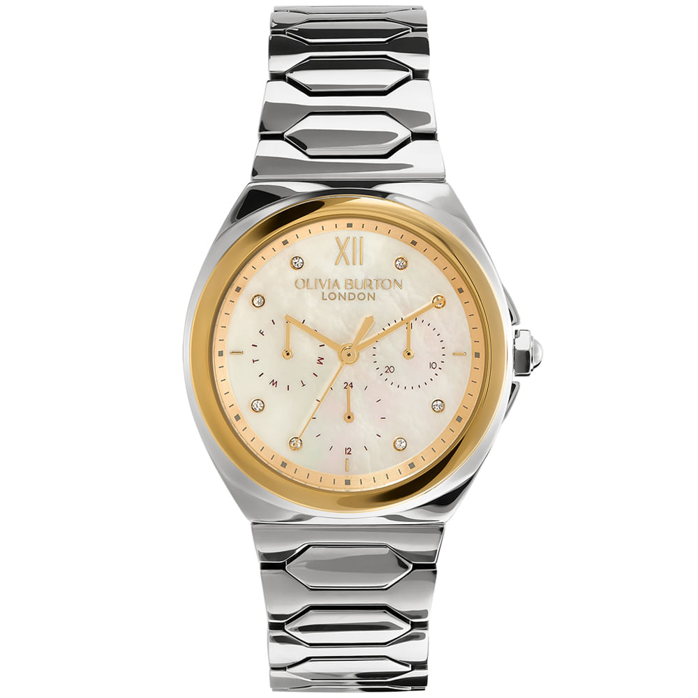 Relógio Olivia Burton Feminino Aço Prateado 24000152