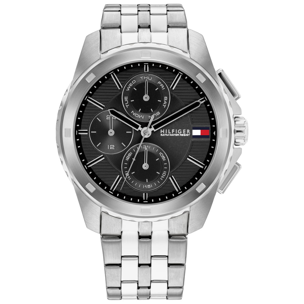 Relógio Tommy Hilfiger Masculino Aço Prateado 1710620