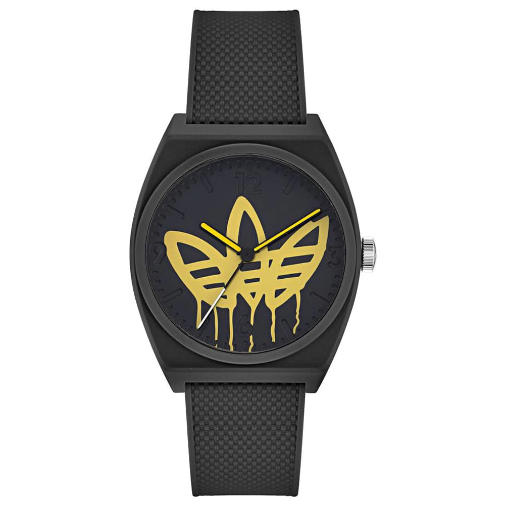 Relógio Adidas Unissex Resina Preto Aost22038m