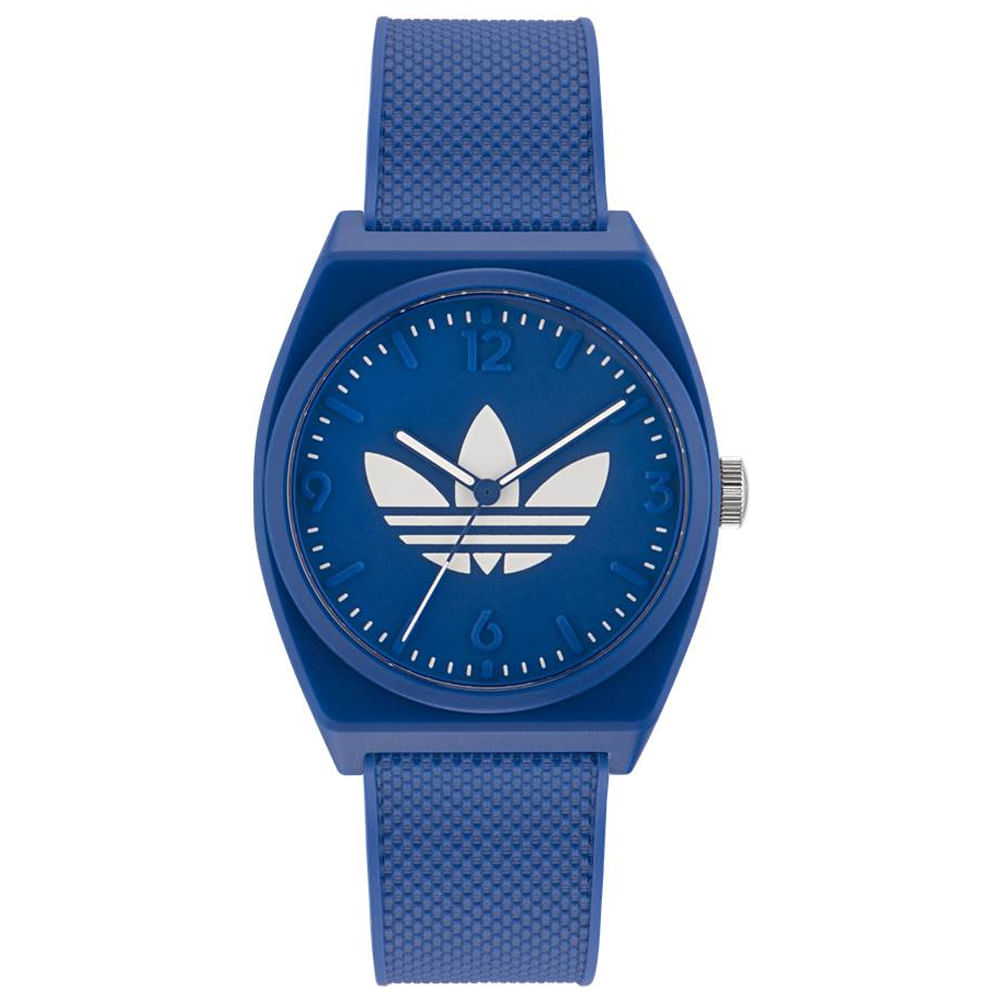 Relógio Adidas Unissex Resina Azul Aost23049m