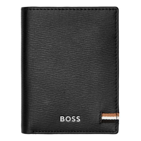 Porta Cartão Hugo Boss Couro Preto – Hle421A