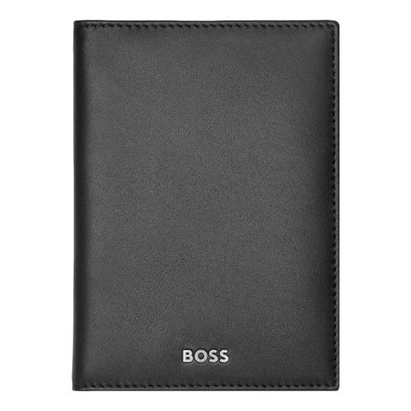 Porta Cartão Hugo Boss Couro Preto – Hle403A