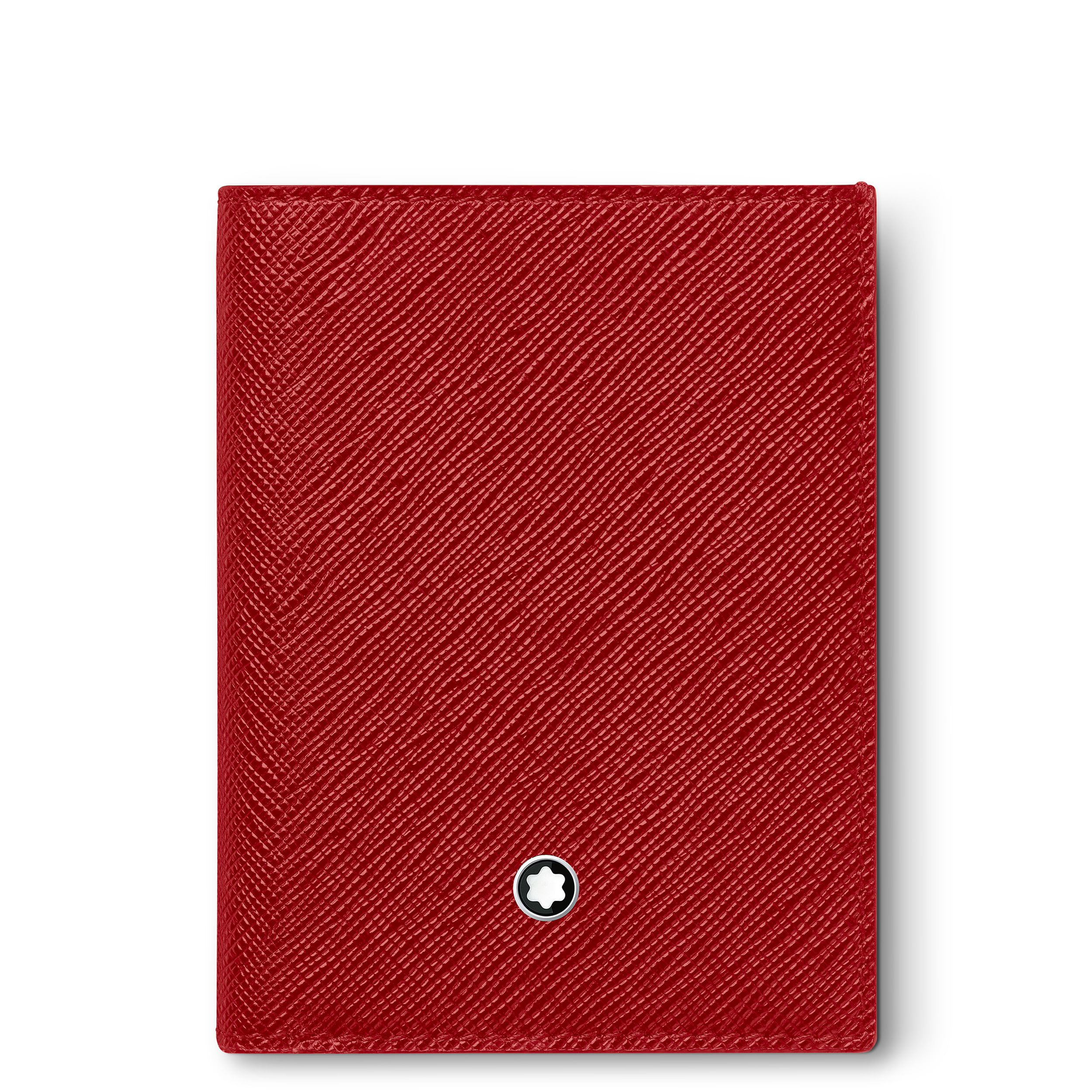 Mini Carteira Montblanc Sartorial Couro Vermelho - 130830