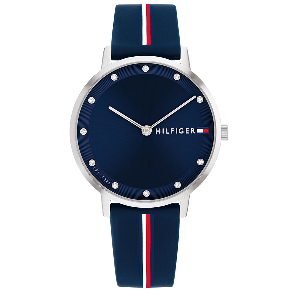 Relógio Tommy Hilfiger Feminino Borracha Azul 1782736
