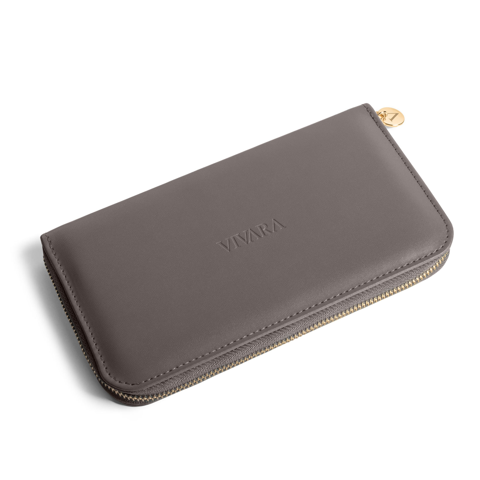 Porta-Jóias Carteira Vivara Cinza