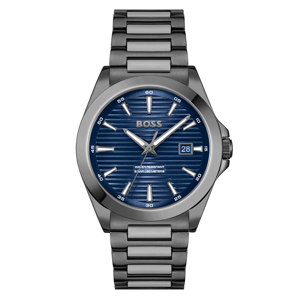 Relógio Boss Masculino Aço Cinza 1514175