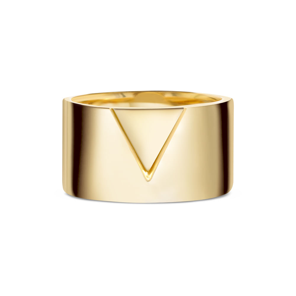 Anel Vivara em Ouro Amarelo 18k