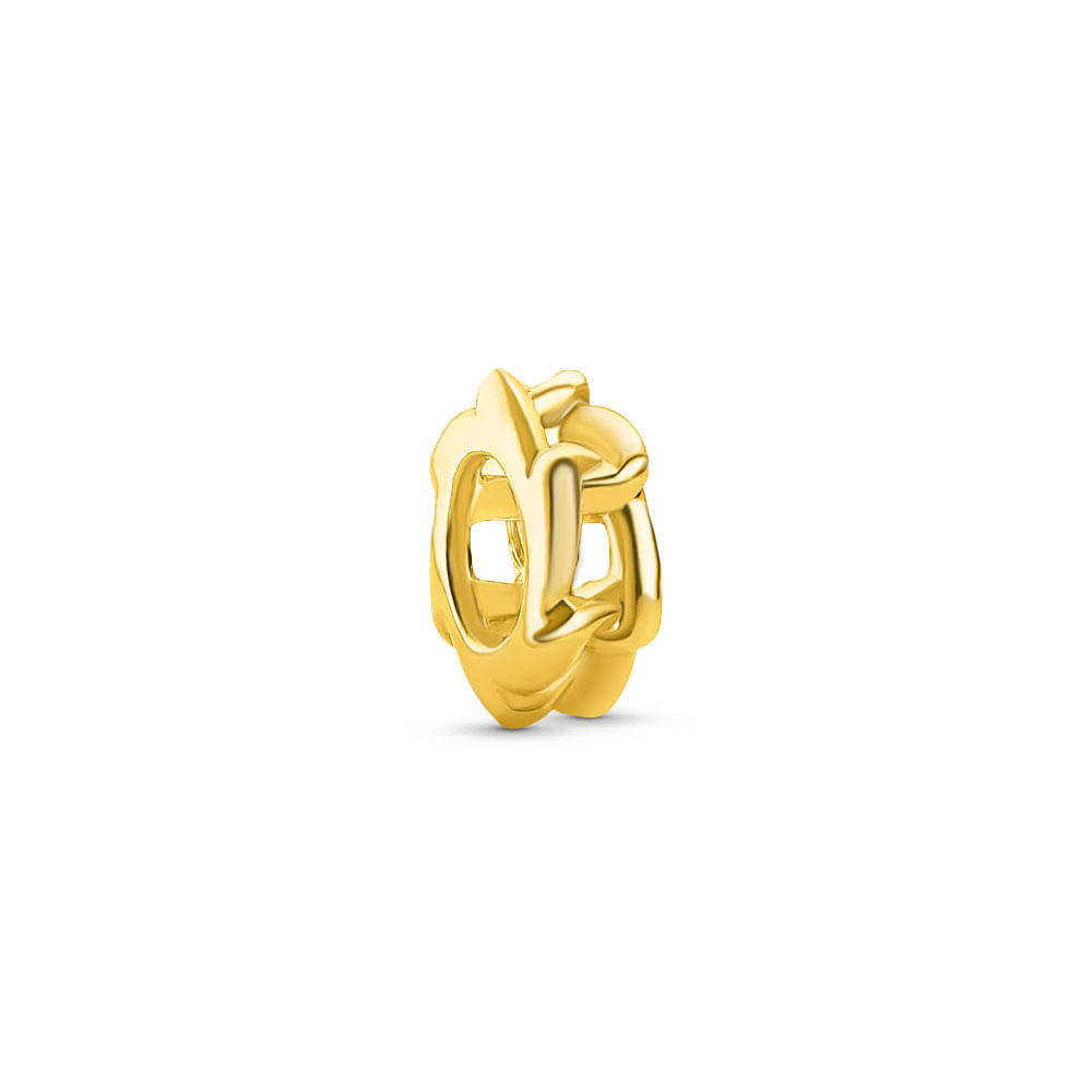 Separador Life Together em Prata 925 com Banho de Ouro Amarelo 18k