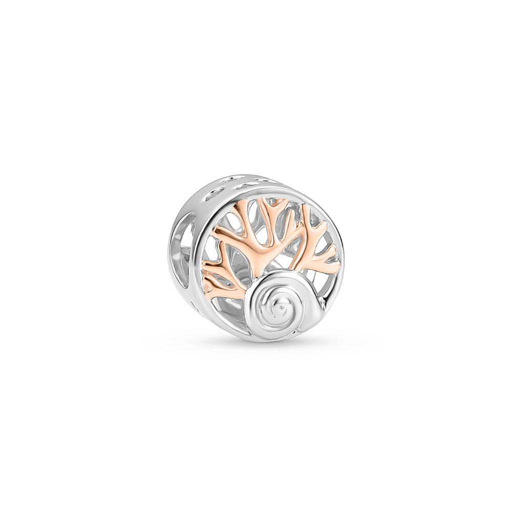 Separador Life Raízes com Banho de Ouro Rosé 18k
