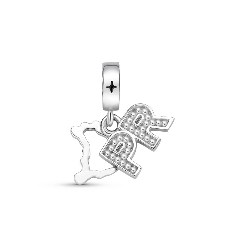 Pingente Life Viagem Paraná em Prata 925 com Esmalte