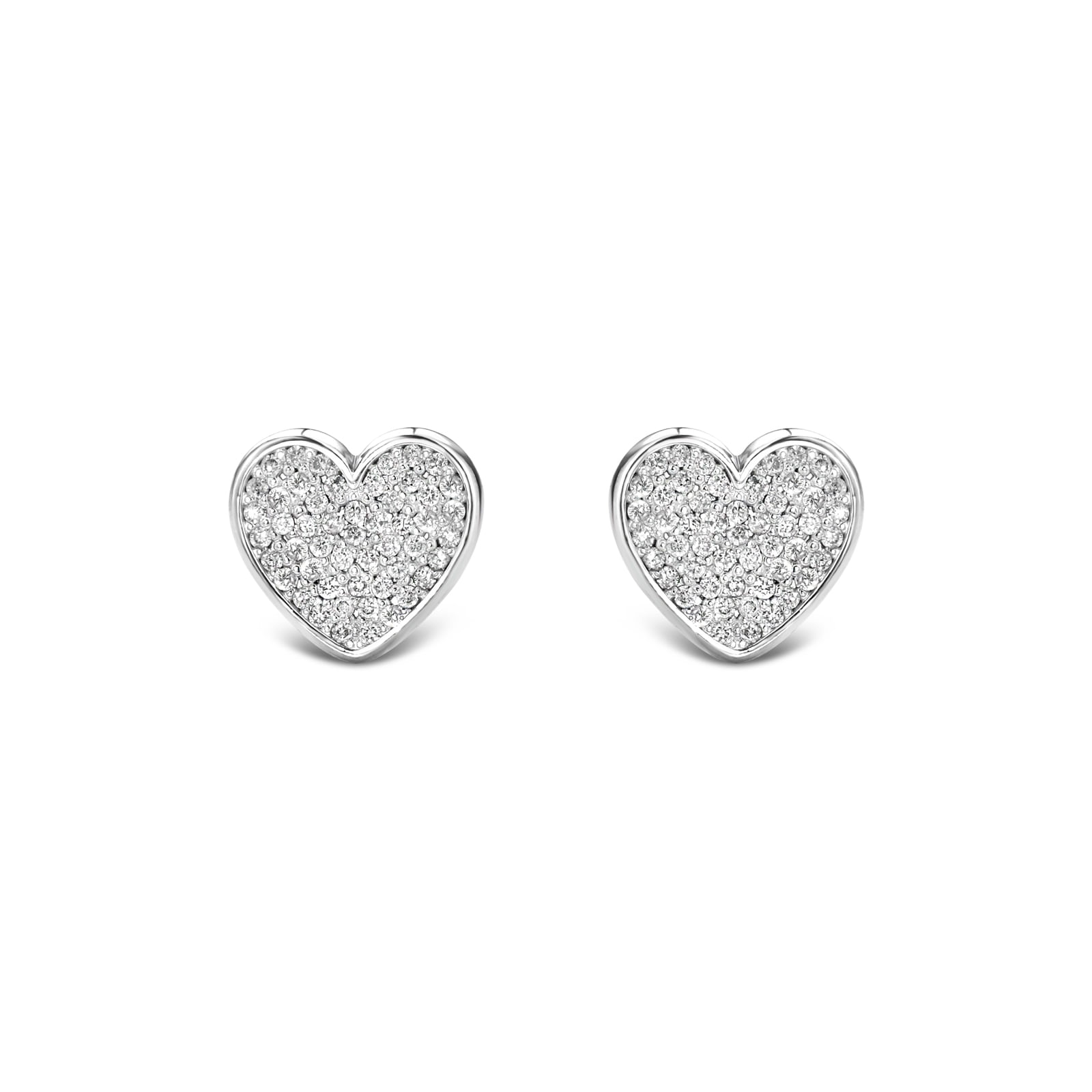 Brinco Amore em Ouro Branco 18k com Diamantes 0,51ct