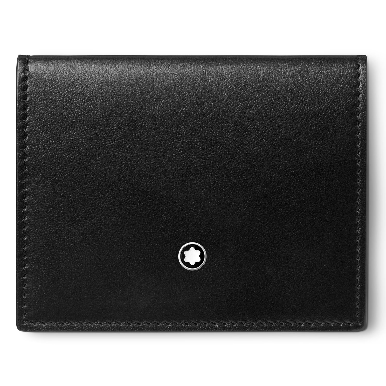 Porta Cartão Montblanc Masculina em Couro Preto – 198121