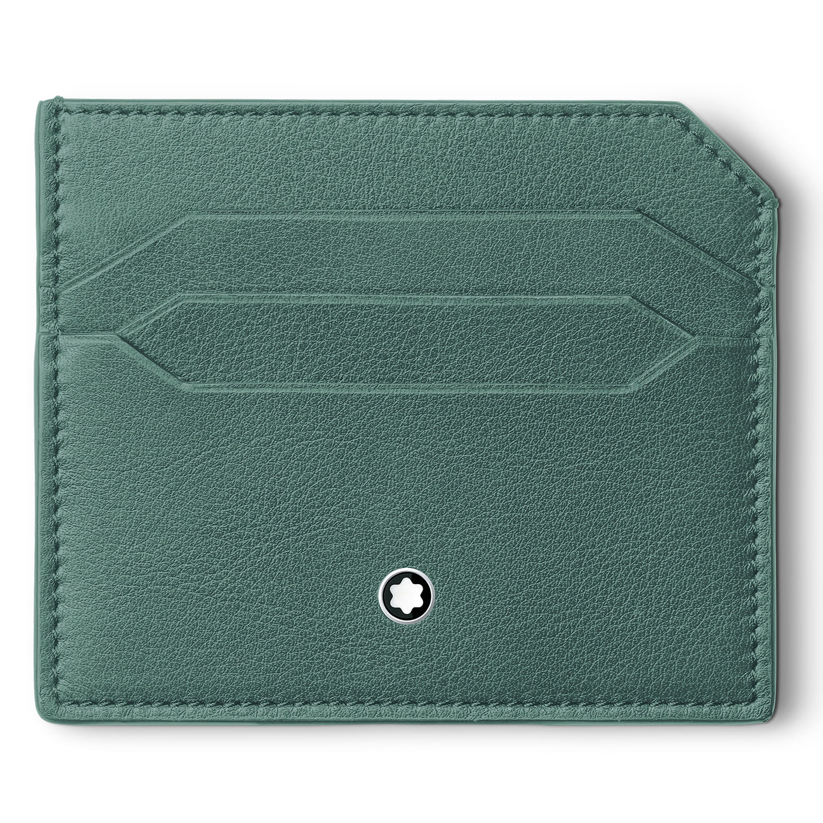 Porta Cartão Montblanc Masculina em Couro Verde - 198037
