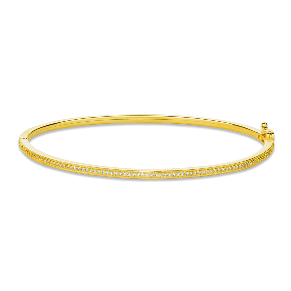 Pulseira Lumiere em Ouro Amarelo 18k com Diamantes, 0,33ct