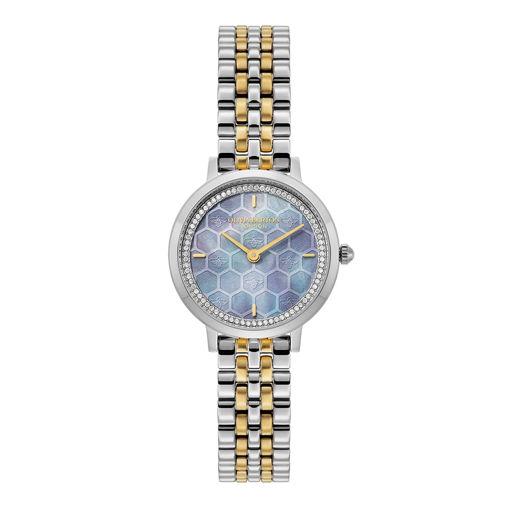 Relógio Olivia Burton Feminino Aço Dois Tons 24000264